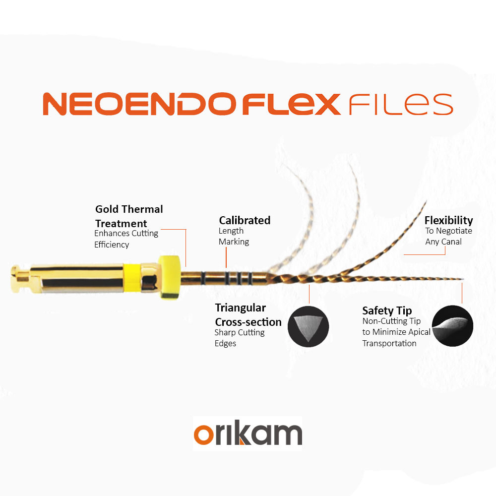 NeoEndo Flex Rotary Files 25mm