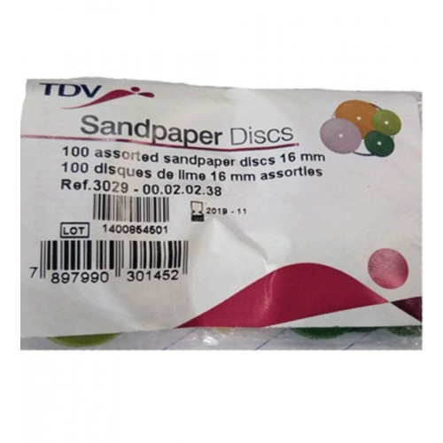 TDV Sandpaper discs
