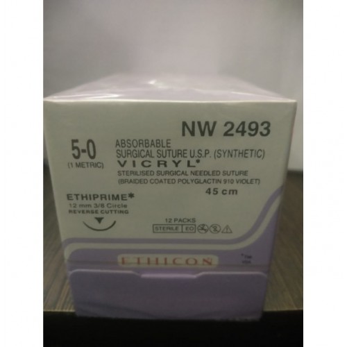 Ethicon Synthetic Vicryl 5.0 (NW2493)