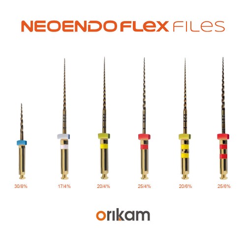 NeoEndo Flex Rotary Files 21mm